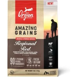 ORIJEN Real Meat Shreds Regional Stew Grain-Free Wet Dog Food, 12.8-oz Can, Case Of 12 & ORIJEN Amazing Grains Regional Red Dry Dog Food -Blue Buffalo || ROYAL CANIN || Wellness Sales 774430 PT5. AC SS1800 V1676904619