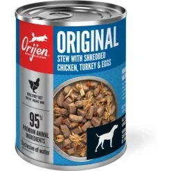 ORIJEN Real Meat Shreds Original Stew Grain-Free Wet Dog Food, 12.8-oz Can, Case Of 12 & ORIJEN Original Grain-Free Dry Dog Food 17 ORIJEN Real Meat Shreds Original Stew Grain-Free Wet Dog Food, 12.8-oz Can, Case Of 12 & ORIJEN Original Grain-Free Dry Dog Food -Blue Buffalo || ROYAL CANIN || Wellness Sales 774438 PT6. AC SS1800 V1684453882