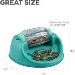 Nina Ottosson By Outward Hound Spin N' Eat Dog Food Puzzle Feeder, Green -Blue Buffalo || ROYAL CANIN || Wellness Sales 778214 PT6. AC SS1800 V1678457711