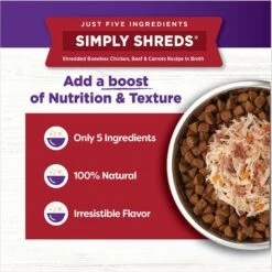 Wellness Bowl Boosters Simply Shreds Variety Pack Dog Food Topping, 2.8-oz Pouch, 12 Count -Blue Buffalo || ROYAL CANIN || Wellness Sales 778414 PT4. AC SS1800 V1676653305