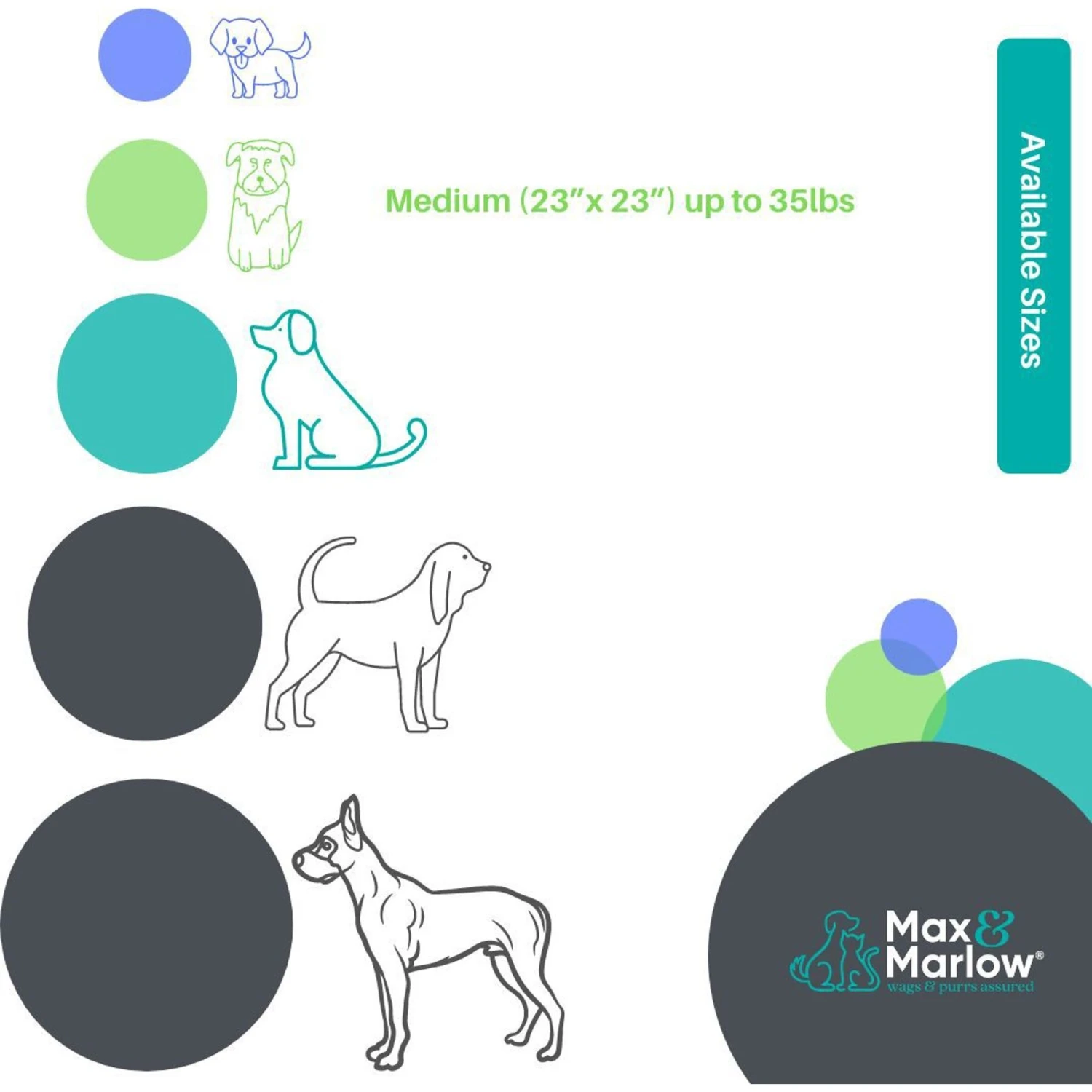 Max & Marlow Plush Pillow Cat & Dog Bed, Large 5 Max & Marlow Plush Pillow Cat & Dog Bed, Large - Image 3