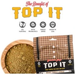 Grandma Lucy's Top It Turkey Dinner Grain-Free Dry Dog & Cat Food Topping, 4-oz Bag -Blue Buffalo || ROYAL CANIN || Wellness Sales 782542 PT2. AC SS1800 V1677522072