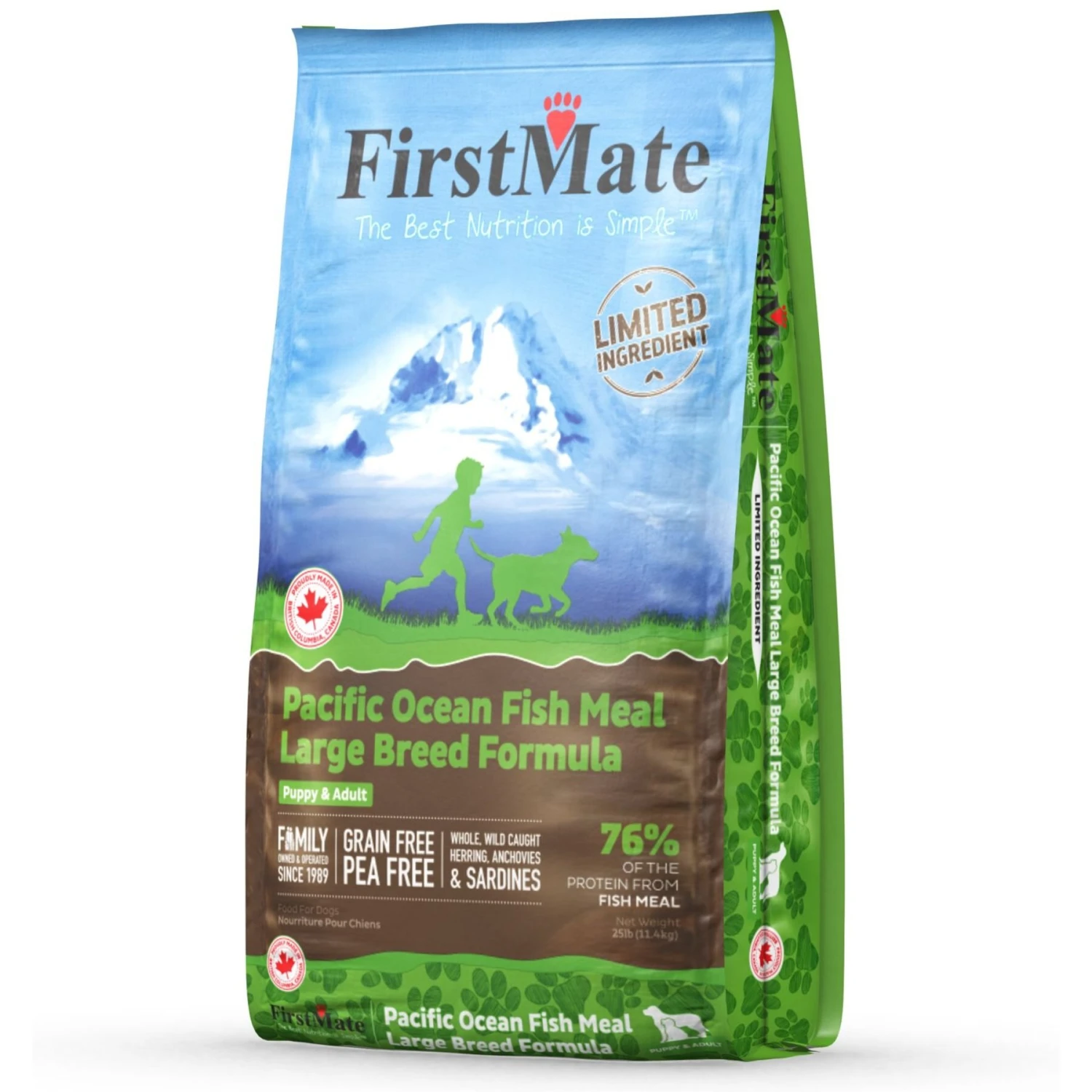 Firstmate Limited Ingredient Diet Grain-Free Pacific Ocean Fish Meal Large Breed Formula Dry Dog Food 5 Firstmate Limited Ingredient Diet Grain-Free Pacific Ocean Fish Meal Large Breed Formula Dry Dog Food - Image 3