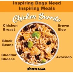 Whole Life Bistro Bowls Chicken Burrito Flavored Dog Food Topper, 16-oz Bag 11 Whole Life Bistro Bowls Chicken Burrito Flavored Dog Food Topper, 16-oz Bag -Blue Buffalo || ROYAL CANIN || Wellness Sales 784294 PT2. AC SS1800 V1684335261