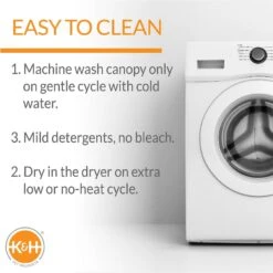 K&H Pet Products Canopy Add On For Elevated Dog Bed -Blue Buffalo || ROYAL CANIN || Wellness Sales 78461 PT3. AC SS1800 V1624631577