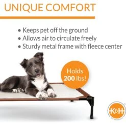 K&H Pet Products Self-Warming Elevated Dog Bed -Blue Buffalo || ROYAL CANIN || Wellness Sales 78467 PT2. AC SS1800 V1607159826