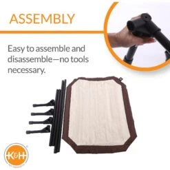 K&H Pet Products Self-Warming Elevated Dog Bed -Blue Buffalo || ROYAL CANIN || Wellness Sales 78467 PT5. AC SS1800 V1607131926