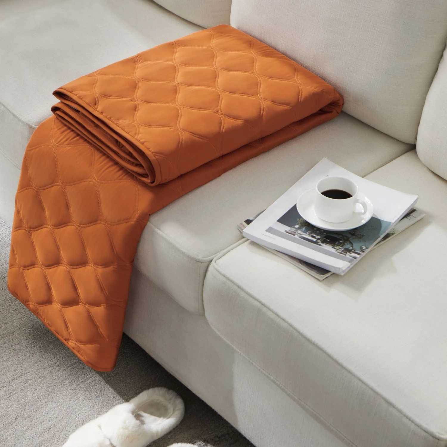 Allisandro Reversible Waterproof Large Pet Couch Protector, 82-in 7 Allisandro Reversible Waterproof Large Pet Couch Protector, 82-in - Image 5