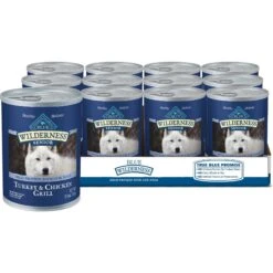 Blue Buffalo Wilderness Senior High Protein Natural Chicken & Wholesome Grains Dry Dog Food & Blue Buffalo Wilderness Turkey & Chicken Grill Grain-Free Senior Canned Dog Food -Blue Buffalo || ROYAL CANIN || Wellness Sales 796166 PT5. AC SS1800 V1678140659
