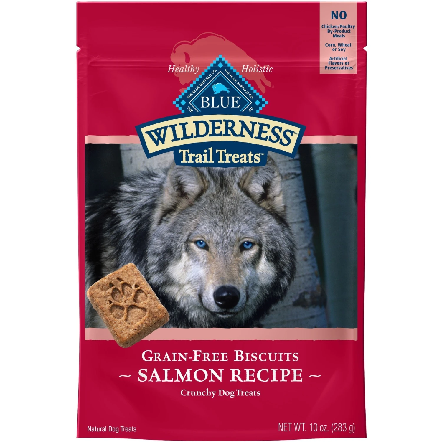 Blue Buffalo Wilderness Adult High Protein Natural Salmon & Wholesome Grains Dry Dog Food & Blue Buffalo Wilderness Trail Treats Grain-Free Salmon Biscuits Dog Treats 8 Blue Buffalo Wilderness Adult High Protein Natural Salmon & Wholesome Grains Dry Dog Food & Blue Buffalo Wilderness Trail Treats Grain-Free Salmon Biscuits Dog Treats - Image 6