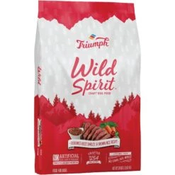 Triumph Wild Spirit Deboned Beef, Barley & Brown Rice Recipe Dry Dog Food