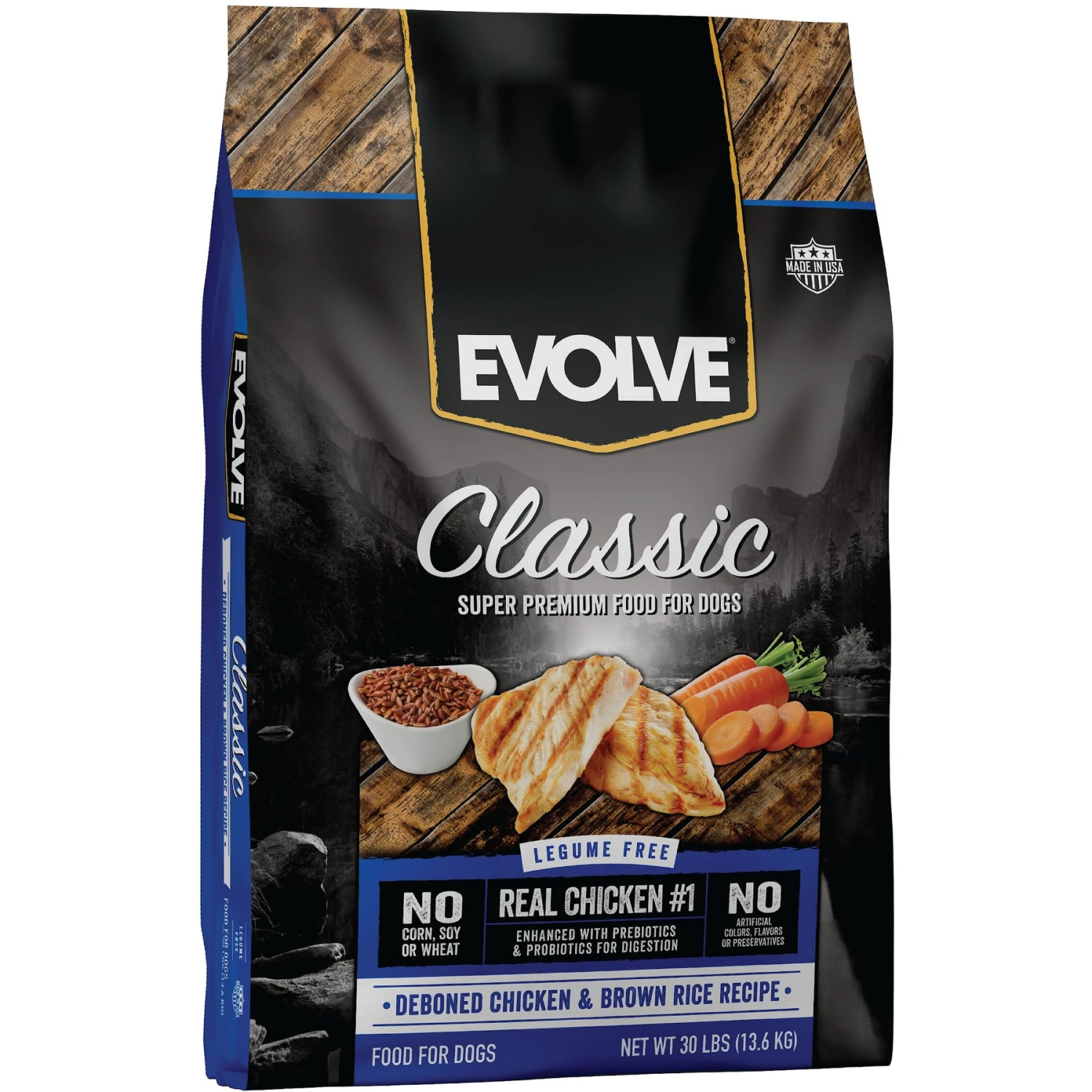 Evolve Classic Deboned Chicken & Brown Rice Recipe Dry Dog Food 3 Evolve Classic Deboned Chicken & Brown Rice Recipe Dry Dog Food