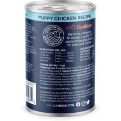 CANIDAE PURE Puppy Grain-Free Limited Ingredient Chicken Recipe Canned Dog Food 14 CANIDAE PURE Puppy Grain-Free Limited Ingredient Chicken Recipe Canned Dog Food -Blue Buffalo || ROYAL CANIN || Wellness Sales 79984 PT3. AC SS1800 V1683052291
