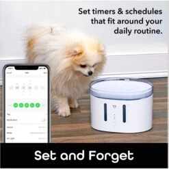 Geeni PetConnect UV Sterilized Circulating Water Smart Dog & Cat Fountain, 2-L -Blue Buffalo || ROYAL CANIN || Wellness Sales 811790 PT5. AC SS1800 V1688761211