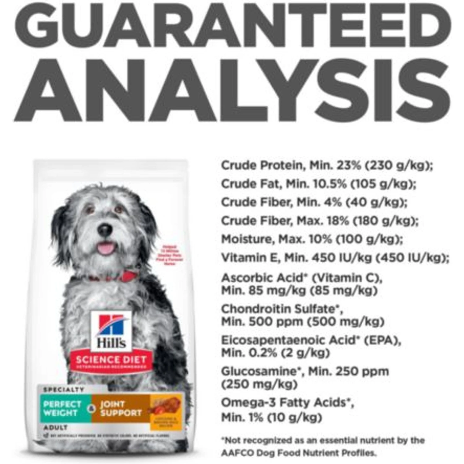 Hill's Science Diet Perfect Weight & Joint Support Chicken Flavored Adult Dry Dog Food 9 Hill's Science Diet Perfect Weight & Joint Support Chicken Flavored Adult Dry Dog Food - Image 7
