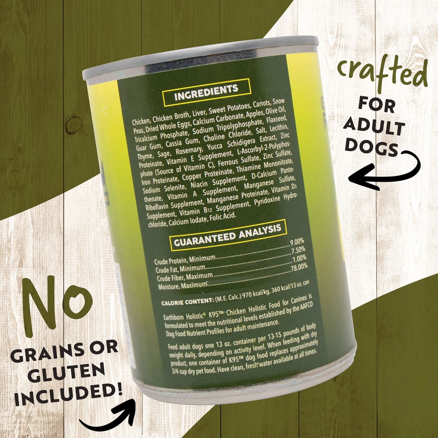 Earthborn Holistic K95 Turkey Recipe Grain-Free Canned Dog Food & Earthborn Holistic K95 Chicken Recipe Grain-Free Canned Dog Food 10 Earthborn Holistic K95 Turkey Recipe Grain-Free Canned Dog Food & Earthborn Holistic K95 Chicken Recipe Grain-Free Canned Dog Food - Image 8