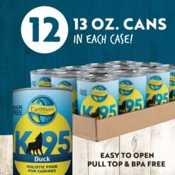 Earthborn Holistic K95 Beef Recipe Grain-Free Canned Dog Food & Earthborn Holistic K95 Duck Recipe Grain-Free Canned Dog Food -Blue Buffalo || ROYAL CANIN || Wellness Sales 822990 PT6. AC SS1800 V1680789532