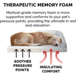 FurHaven Plush Fur & Almond Print Memory Foam Top Deluxe L-Chaise Sofa Cat & Dog Bed 16 FurHaven Plush Fur & Almond Print Memory Foam Top Deluxe L-Chaise Sofa Cat & Dog Bed -Blue Buffalo || ROYAL CANIN || Wellness Sales 824686 PT5. AC SS1800 V1703798349