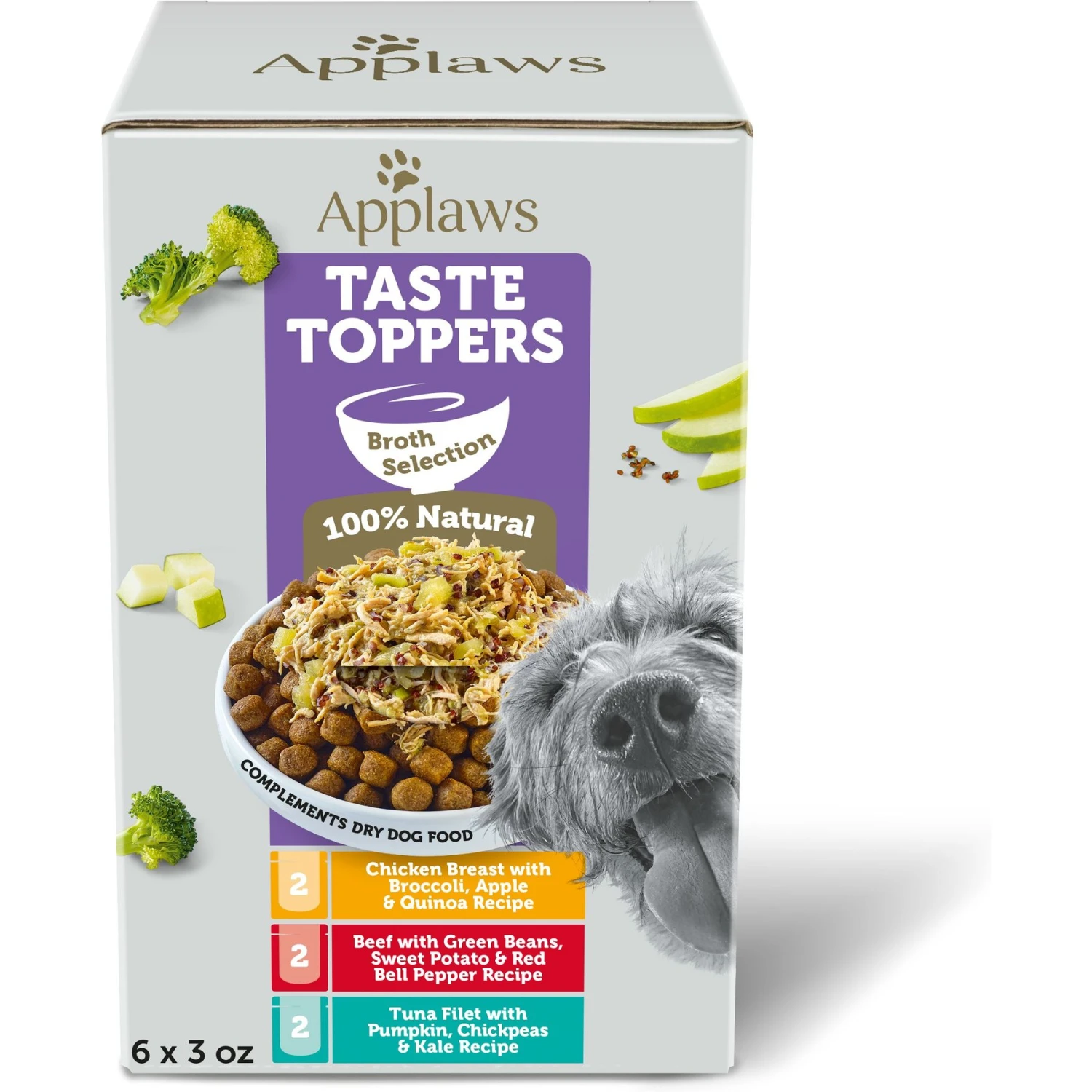 Applaws Taste Toppers Broth Selection Natural Wet Dog Food 3 Applaws Taste Toppers Broth Selection Natural Wet Dog Food