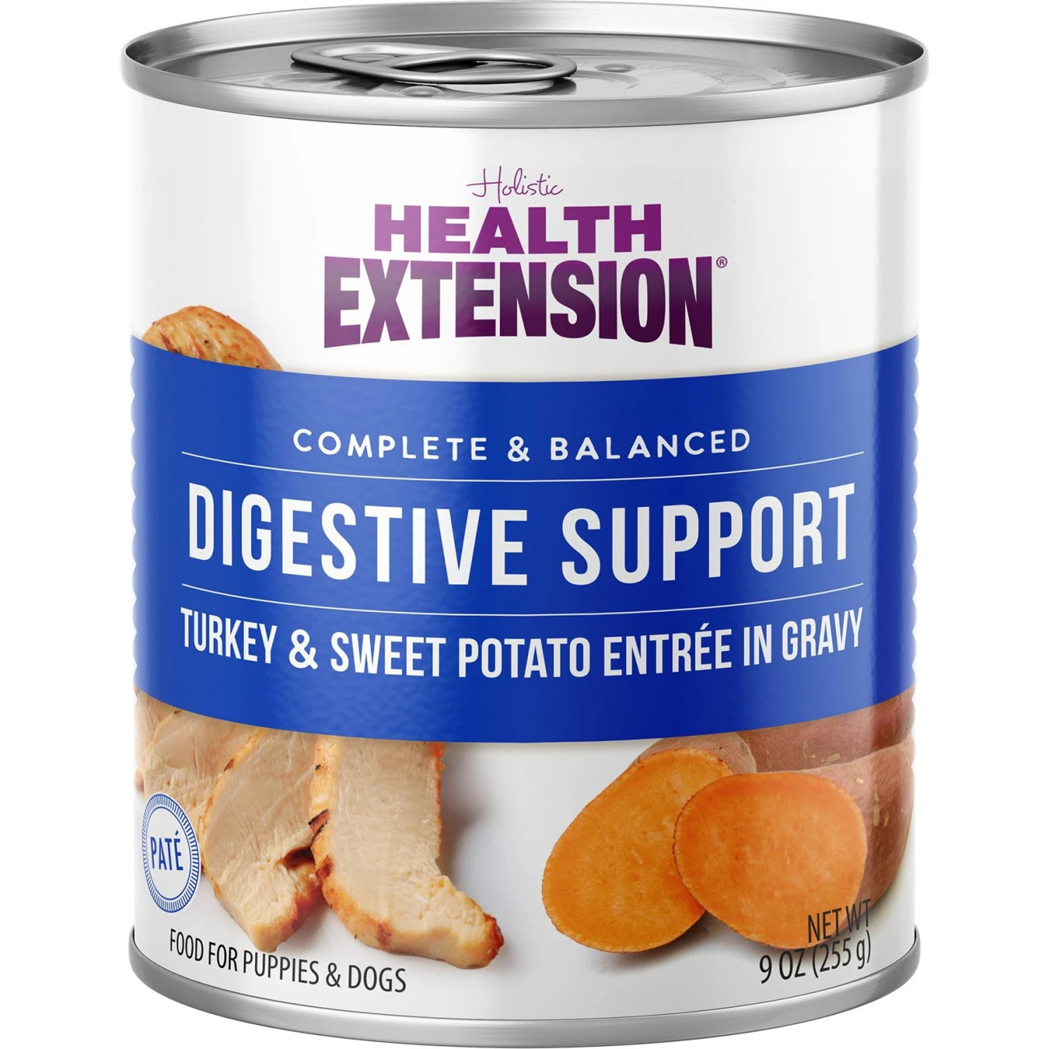 Health Extension Digestive Support Variety Pack -Chicken, Beef & Turkey Dog Food, 9-oz Can, Case Of 6 8 Health Extension Digestive Support Variety Pack -Chicken, Beef & Turkey Dog Food, 9-oz Can, Case Of 6 - Image 6