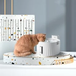 Hanamya Automatic Dog & Cat Water Fountain, White -Blue Buffalo || ROYAL CANIN || Wellness Sales 838862 PT2. AC SS1800 V1682371052
