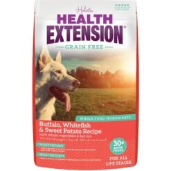 Health Extension Grain-Free Buffalo & Whitefish Recipe Dry Dog Food