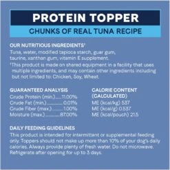 CANIDAE PURE Petite Protein Chunks Of Real Tuna Recipe In Gravy Dog Food Topper, 8.4-oz Box -Blue Buffalo || ROYAL CANIN || Wellness Sales 843094 PT6. AC SS1800 V1683043305