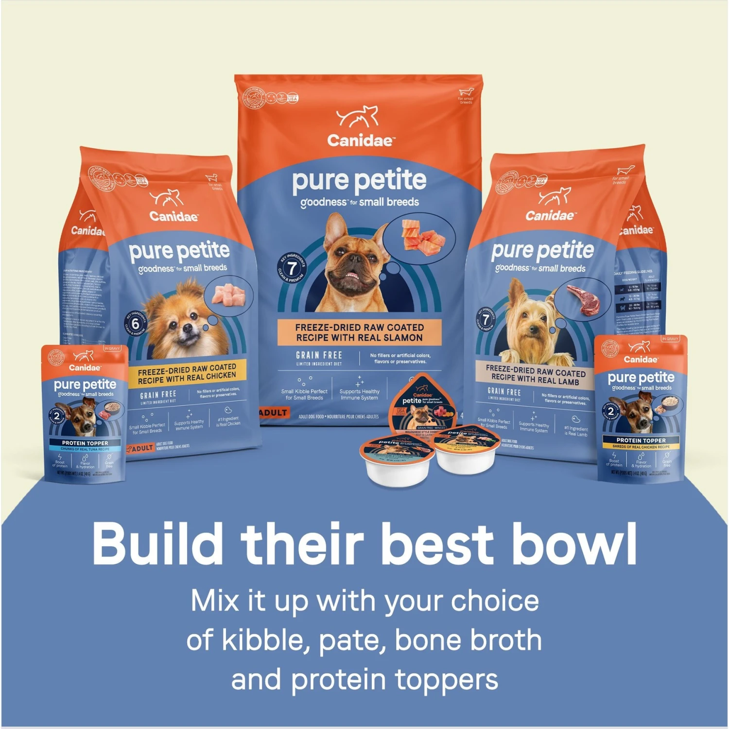 CANIDAE PURE Petite Protein Shreds Of Real Chicken Recipe In Gravy Dog Food Topper, 8.4-oz Box 10 CANIDAE PURE Petite Protein Shreds Of Real Chicken Recipe In Gravy Dog Food Topper, 8.4-oz Box - Image 8