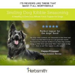 Herbsmith Smiling Dog Kibble Seasoning Freeze-Dried Beef With Potatoes, Carrots, & Celery Dog Food Topper -Blue Buffalo || ROYAL CANIN || Wellness Sales 84492 PT7. AC SS1800 V1628800592