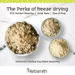 Herbsmith Smiling Dog Kibble Seasoning Freeze-Dried Duck With Oranges Dog Food Topper -Blue Buffalo || ROYAL CANIN || Wellness Sales 84495 PT4. AC SS1800 V1628800585