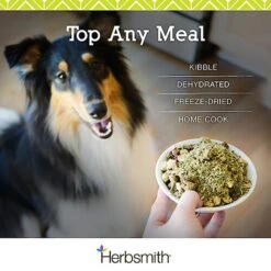 Herbsmith Smiling Dog Kibble Seasoning Freeze-Dried Duck With Oranges Dog Food Topper -Blue Buffalo || ROYAL CANIN || Wellness Sales 84495 PT5. AC SS1800 V1628800572
