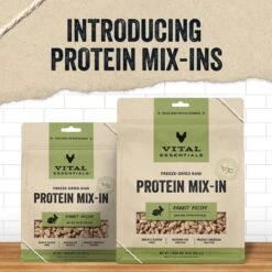 Vital Essentials Protein Mix-In Rabbit Recipe Mini Nibs Grain-Free Freeze-Dried Raw Dog Food Topper 10 Vital Essentials Protein Mix-In Rabbit Recipe Mini Nibs Grain-Free Freeze-Dried Raw Dog Food Topper -Blue Buffalo || ROYAL CANIN || Wellness Sales 846230 PT2. AC SS1800 V1685991177
