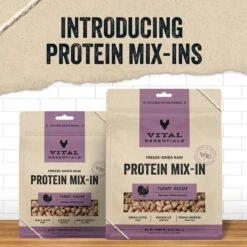 Vital Essentials Protein Mix-In Turkey Recipe Mini Nibs Grain-Free Freeze-Dried Raw Dog Food Topper -Blue Buffalo || ROYAL CANIN || Wellness Sales 846270 PT2. AC SS1800 V1685991700