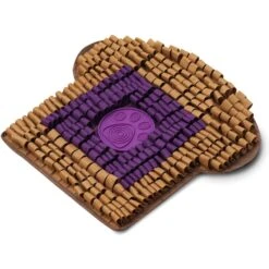 Injoya PB & J Cat & Dog Snuffle Mat, Brown, Medium