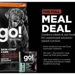 Go! Solutions Skin + Coat With Grains Adult Large Breed Recipe Dry Dog Food -Blue Buffalo || ROYAL CANIN || Wellness Sales 855918 PT6. AC SS1800 V1684334065
