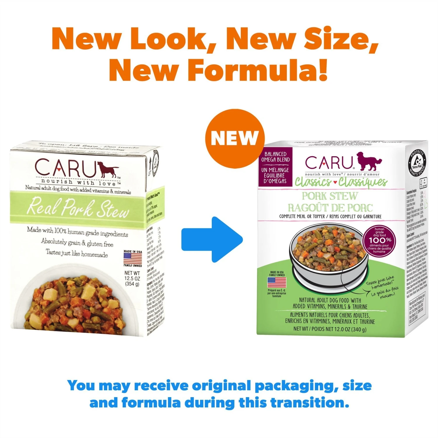 Caru Real Pork Stew Grain-Free Wet Dog Food 4 Caru Real Pork Stew Grain-Free Wet Dog Food - Image 2