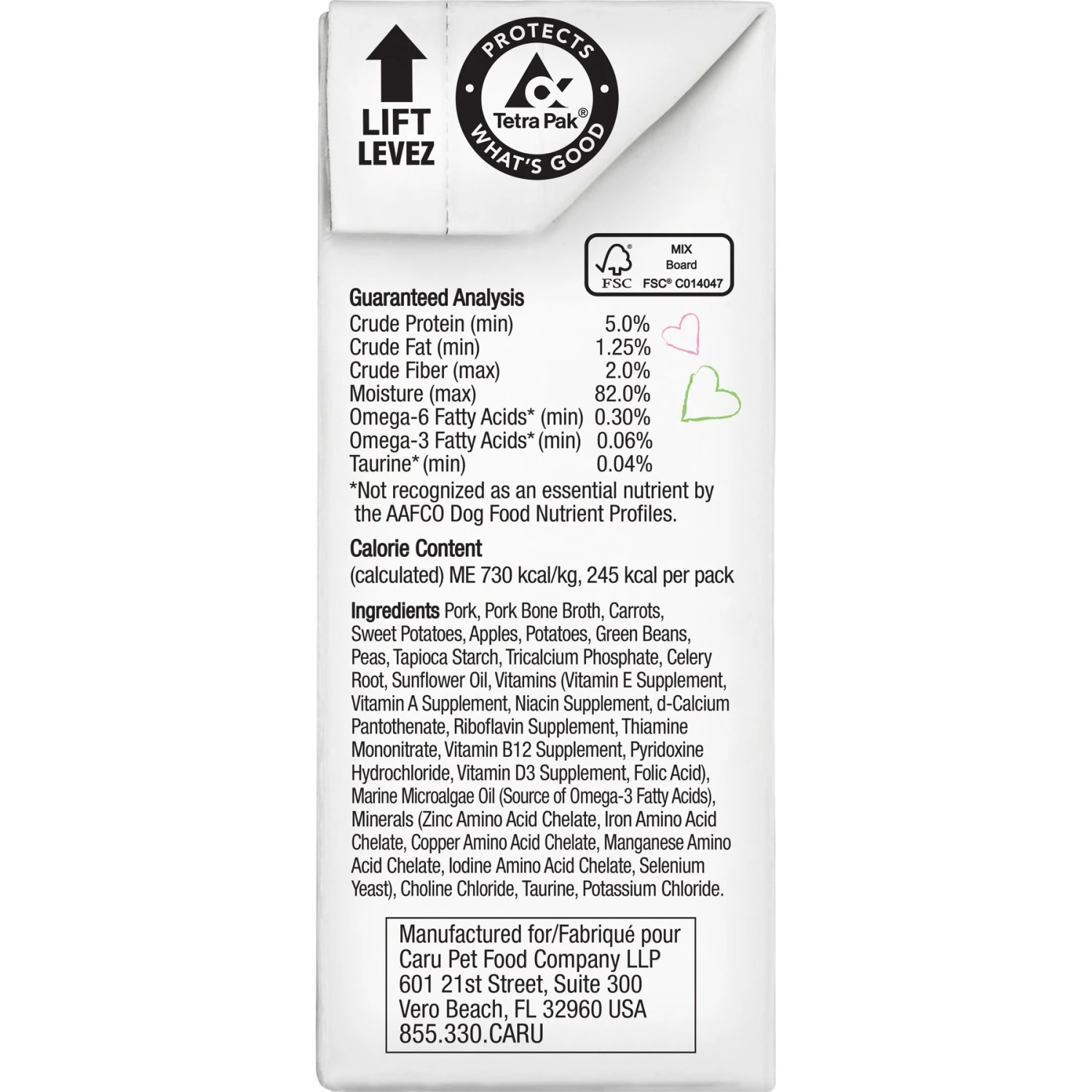 Caru Real Pork Stew Grain-Free Wet Dog Food 9 Caru Real Pork Stew Grain-Free Wet Dog Food - Image 7