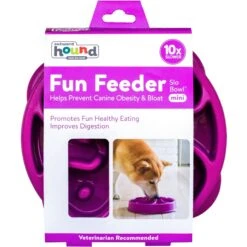 Outward Hound Fun Feeder Interactive Dog Bowl, Purple -Blue Buffalo || ROYAL CANIN || Wellness Sales 85933 PT6. AC SS1800 V1694439633