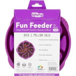 Outward Hound Fun Feeder Interactive Dog Bowl, Purple -Blue Buffalo || ROYAL CANIN || Wellness Sales 85933 PT8. AC SS1800 V1544629136