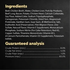 Cesar Loaf & Topper In Sauce Filet Mignon Flavor With Bacon & Potato Grain-Free Small Breed Adult Wet Dog Food Trays -Blue Buffalo || ROYAL CANIN || Wellness Sales 86055 PT5. AC SS1800 V1695662272