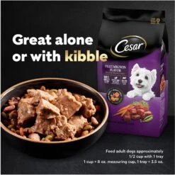 Cesar Loaf & Topper In Sauce Filet Mignon Flavor With Bacon & Potato Grain-Free Small Breed Adult Wet Dog Food Trays -Blue Buffalo || ROYAL CANIN || Wellness Sales 86055 PT7. AC SS1800 V1695662182