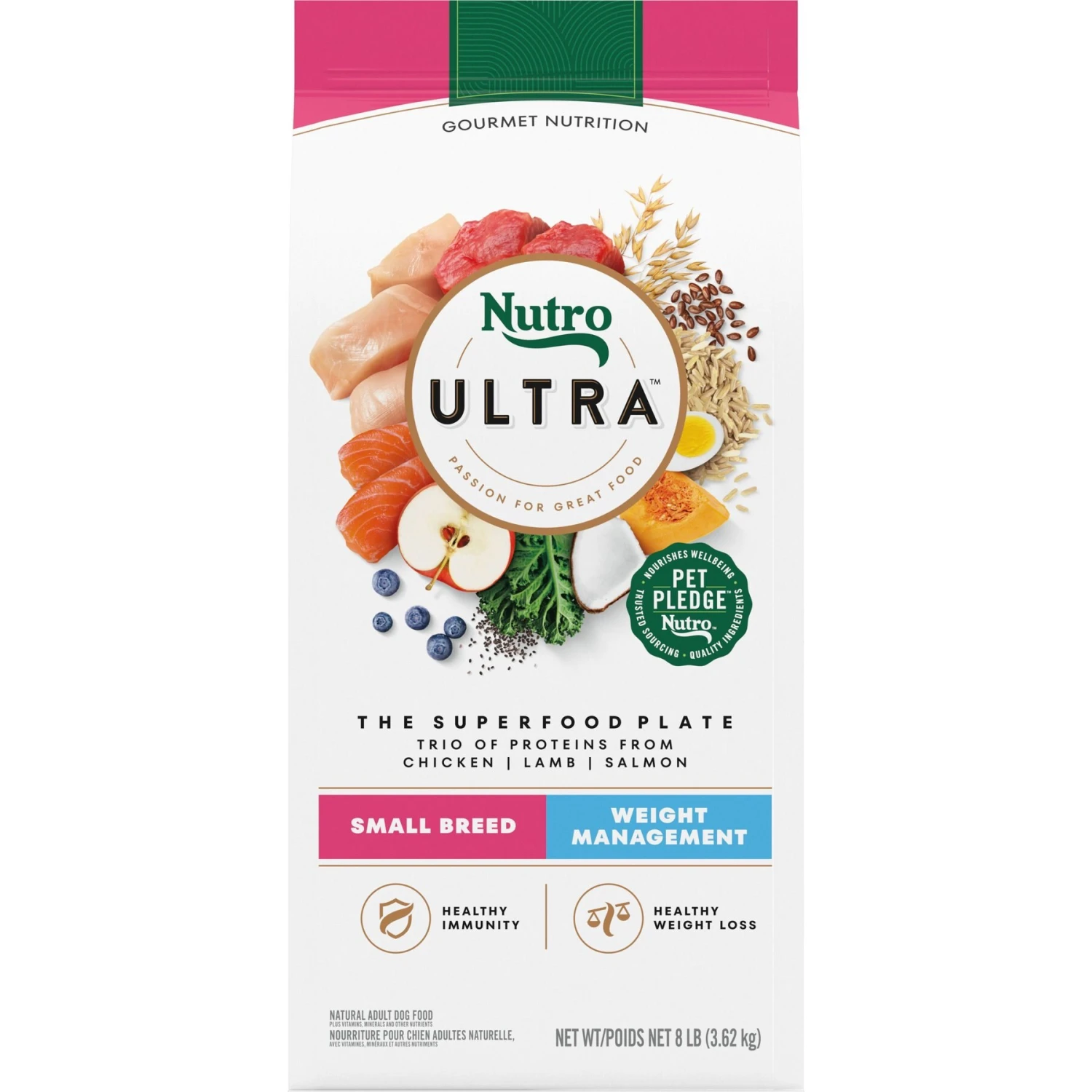 Nutro Ultra Small Breed Weight Management Adult Dry Dog Food 3 Nutro Ultra Small Breed Weight Management Adult Dry Dog Food