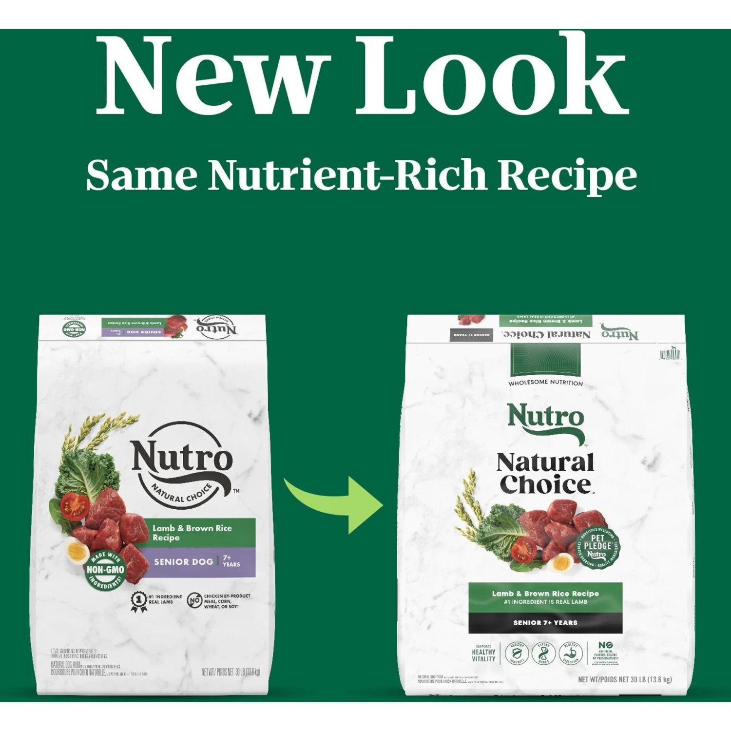 Nutro Natural Choice Senior Lamb & Brown Rice Recipe Dry Dog Food 5 Nutro Natural Choice Senior Lamb & Brown Rice Recipe Dry Dog Food - Image 3