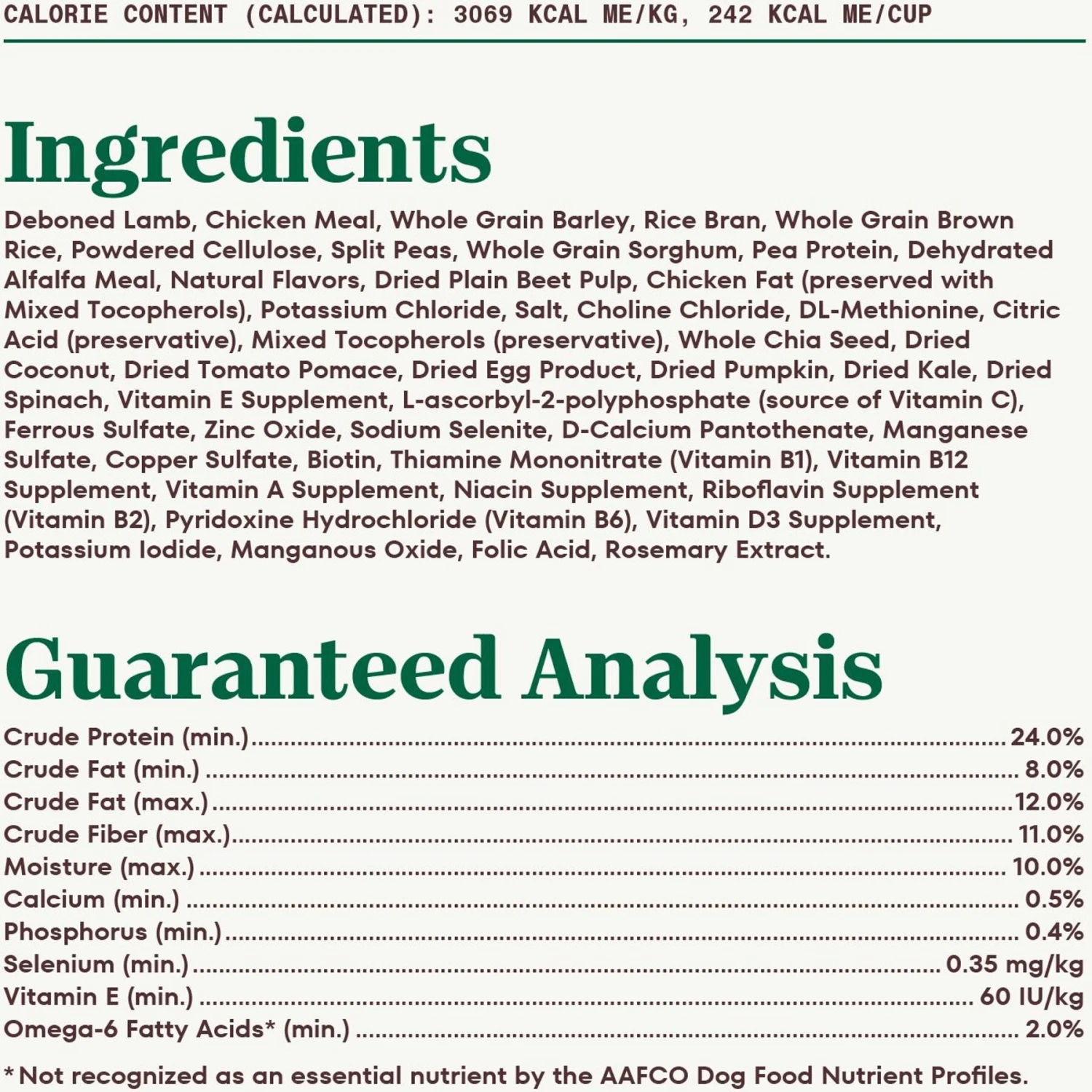 Nutro Natural Choice Healthy Weight Adult Lamb & Brown Rice Recipe Dry Dog Food 8 Nutro Natural Choice Healthy Weight Adult Lamb & Brown Rice Recipe Dry Dog Food - Image 6