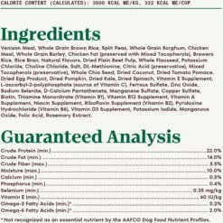 Nutro Natural Choice Adult Venison Meal & Brown Rice Recipe Dry Dog Food -Blue Buffalo || ROYAL CANIN || Wellness Sales 86799 PT5. AC SS1800 V1611616869