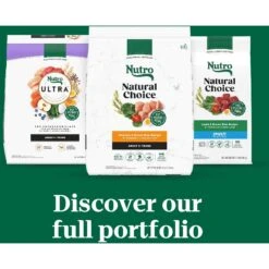 Nutro Natural Choice Large Breed Adult Chicken & Brown Rice Recipe Dry Dog Food -Blue Buffalo || ROYAL CANIN || Wellness Sales 86832 PT8. AC SS1800 V1691417477