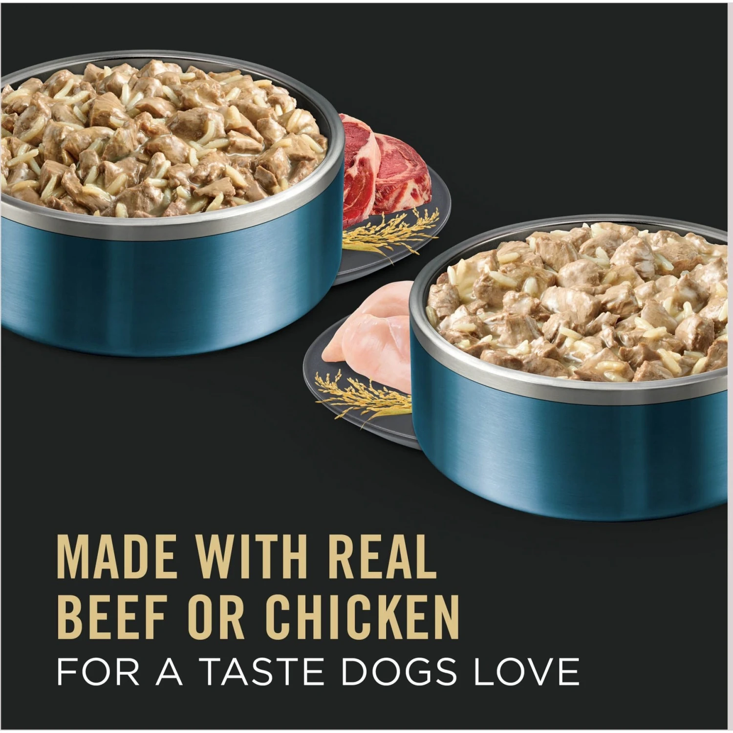 Purina Pro Plan Specialized Variety Pack Adult Large Breed High Protein Chicken & Rice, Beef & Rice In Gravy Wet Dog Food, 13-oz Can, Case Of 12 5 Purina Pro Plan Specialized Variety Pack Adult Large Breed High Protein Chicken & Rice, Beef & Rice In Gravy Wet Dog Food, 13-oz Can, Case Of 12 - Image 3