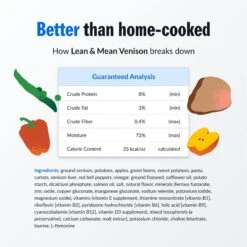 PetPlate Human Grade Grateful Gut Venison Entree Dog Food -Blue Buffalo || ROYAL CANIN || Wellness Sales 878630 PT3. AC SS1800 V1688399650