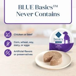 Blue Buffalo Basics Skin & Stomach Care Grain-Free Turkey & Potato Small Breed Adult Wet Dog Food -Blue Buffalo || ROYAL CANIN || Wellness Sales 88199 PT5. AC SS1800 V1646273498