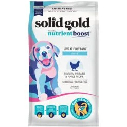 Solid Gold Nutrientboost Love At First Bark Puppy Grain-Free Chicken, Potato & Apple Dry Dog Food